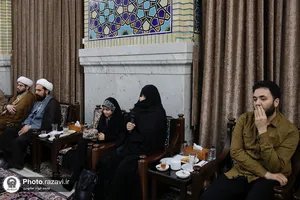 دیدار جمعی از دانشجویان نخبه دانشگاه علوم اسلامی رضوی با تولیت آستان قدس رضوی