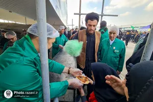 موکب امام رضا علیه&zwnj;السلام در کاظمین