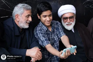 مراسم ترحیم مرحوم سید جواد حجازی در حرم مطهر رضوی