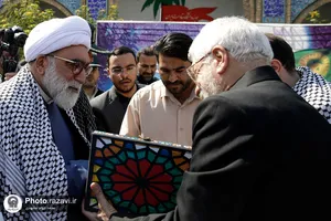 حضور تولیت آستان قدس رضوی در مزار شهدای هویزه