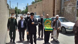 دیدار خادمیاران با خانواده شهدای نرماشیر
