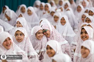 جشن عبادت ۸۸۸ دختر امام رضایی