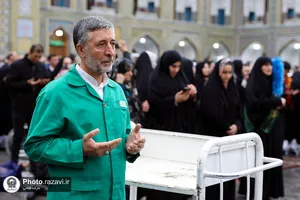 مراسم تحویل سال 1403 در حرم مطهر رضوی - 2