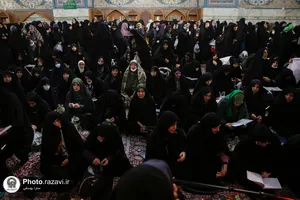مراسم شهادت حضرت موسی بن جعفر(علیه السلام) در حرم مطهر رضوی