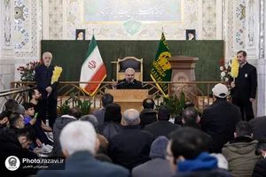 تشرف جمعی از روشندلان استان مازندران به حرم مطهر رضوی