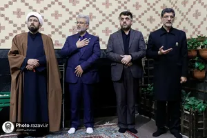 مراسم عزاداری روز شهادت امام صادق(علیه&zwnj;السلام) در حرم مطهر رضوی