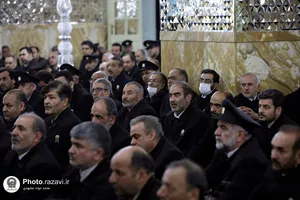 آیین اعطای احکام خدام حرم مطهر رضوی