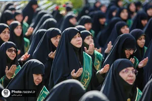 آیین تعویض پوش ضریح و پرچم گنبد منور رضوی-2