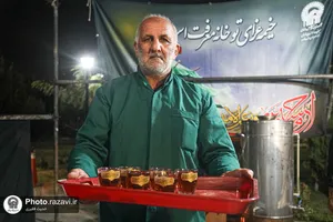 موکب &laquo;دارالکرامه&raquo; امام رضا علیه&zwnj;السلام در باغ&zwnj;اردوگاه خاتون