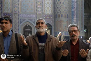 تشرف کاروان ناشنوایان خراسان شمالی به حرم مطهر رضوی