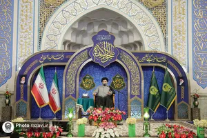 حال و هوای حرم مطهر رضوی در شب میلاد امام جواد علیه السلام