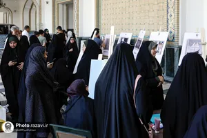 نمایشگاه خطاطی و نقاشی نوجوانان غیرایرانی