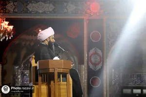 عزاداری هیئت&zwnj;های مذهبی استان هرمزگان در حسینیه حرم