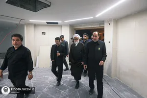 بازدید تولیت آستان قدس رضوی از پروژه رواق زیرسطحی امام حسین علیه&zwnj;السلام