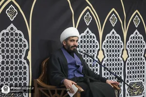 عزاداری نوجوانان در هفتمین روز شهادت امام حسین علیه السلام