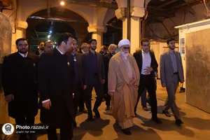بازدید تولیت آستان قدس رضوی از بخش شمیم رضوان