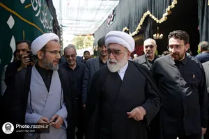 بازدید تولیت آستان قدس رضوی از مواکب دهه آخر صفر