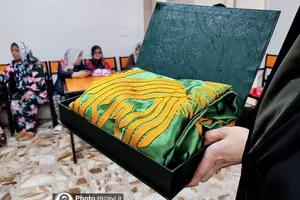 حضور خدام حرم مطهر رضوی در آسایشگاه سالمندان