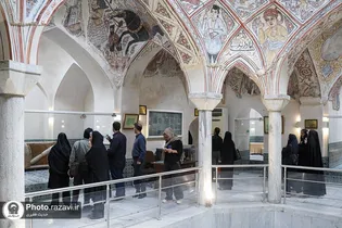 بازدید پرستاران بیمارستان منتصریه مشهد از مجموعه‌های فرهنگی حرم مطهر رضوی