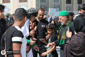 عزاداری روز شهادت حضرت رسول و امام حسن مجتبی علیهم&zwnj;السلام در حرم مطهر رضوی -2