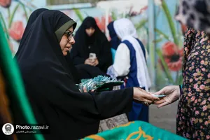 حضور خدام حرم مطهر رضوی در زندان مشهد