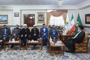 تشرف مدیران ارشد حرم مطهر رضوی به آستان حضرت عبدالعظیم حسنی
