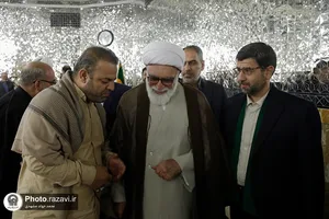 دیدار ستایشگران، شاعران آیینی و مسئولان هیئات مذهبی مشهد با تولیت آستان قدس رضوی