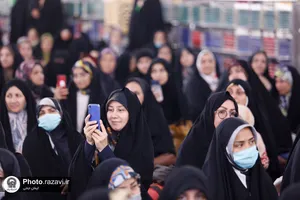 جشن تکلیف دختران تازه مکلف شده در حرم مطهر رضوی
