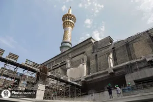 بازدید مهندسان معماری استان خراسان رضوی از پروژه های عمرانی حرم مطهر