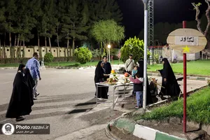 ضیافت رمضانی برای خانواده رضوی