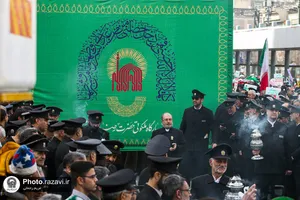 راهپیمایی پرشکوه 22 بهمن در مشهد