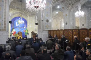 تشرف گروهی از گزینش&zwnj;گران به حرم مطهر رضوی
