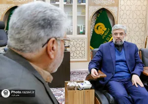 دیدار مردمی مدیر عالی حرم مطهر رضوی
