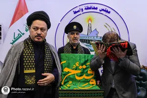 دیدار سفیران امام رئوف علیه&zwnj;السلام با مسئولین ارشد استان واسط عراق