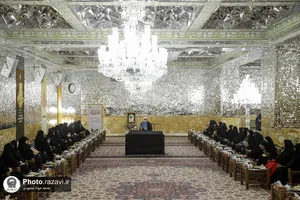 دیدار برگزیدگان چهارمین رویداد ملی &laquo;شکوه مادری&raquo; با تولیت آستان قدس رضوی