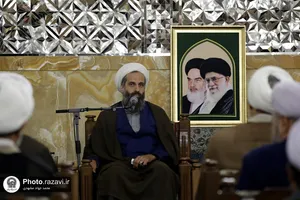 دیدار جمعی از روحانیون با تولیت آستان قدس رضوی