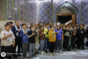 تشرف دانش&zwnj;آموزان زیارت اولی استان خوزستان به حرم مطهر رضوی
