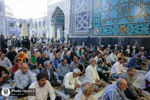 بزرگداشت شهدای هفتم تیر در حرم مطهر رضوی
