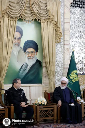 دیدار شرکت کنندگان بیست و هشتمین اجلاسیه سازمان اکو با تولیت آستان قدس رضوی-2