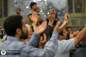 مراسم جشن میلاد حضرت معصومه سلام الله علیها در حرم مطهر رضوی