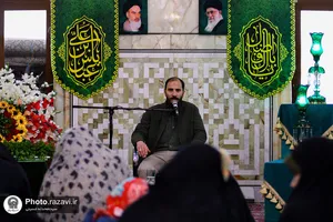 مراسم جشن روز میلاد حضرت ابوالفضل(علیه&zwnj;السلام) در حرم مطهر رضوی