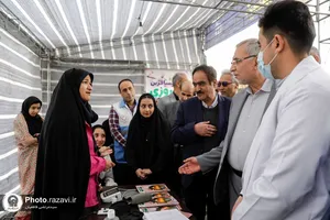 بازدید وزیر بهداشت از خدمات درمانی دارالشفا در ایام نوروز