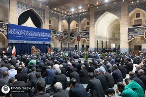 عزاداری ایام پایانی ماه صفر در حرم مطهر رضوی-1