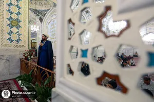 جشن تکلیف نوجوانان روزه اولی در حرم مطهر رضوی