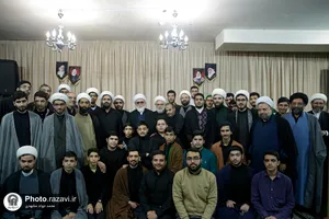 حضور تولیت آستان قدس رضوی در مدرسه علمیه امام خمینی (ره) مشهد