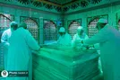 برگزاری آیین غبارروبی ضریح مطهر امام رضا (ع) همزمان با سالروز آغاز امامت امام زمان (عج)