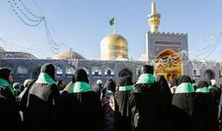اعزام کاروان ۴۴ نفره زائر اولی‌های سیرجان به مشهد مقدس