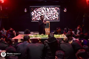 وداع با پیکر شهید گمنام دفاع مقدس در دانشگاه علوم اسلامی رضوی