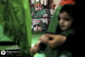 افتتاح کارگاه دوخت لباس شیرخوارگان حسینی