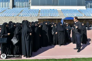 بازدید خدام حرم مطهر رضوی از باغ اردوگاه خاتون و موسسه تربیت بدنی